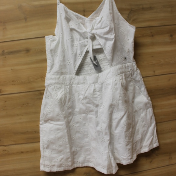 aerie tie front jumpsuit
